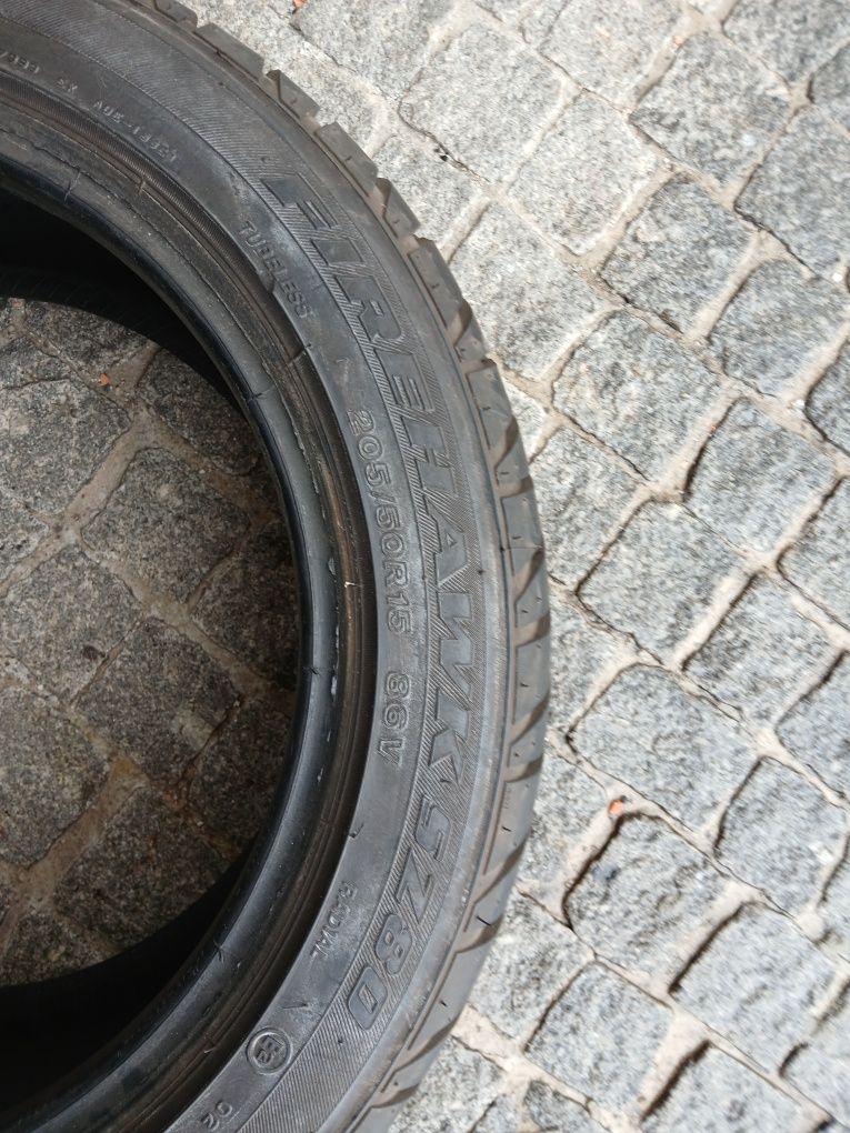 4 pneus 205 50 r15 firestone