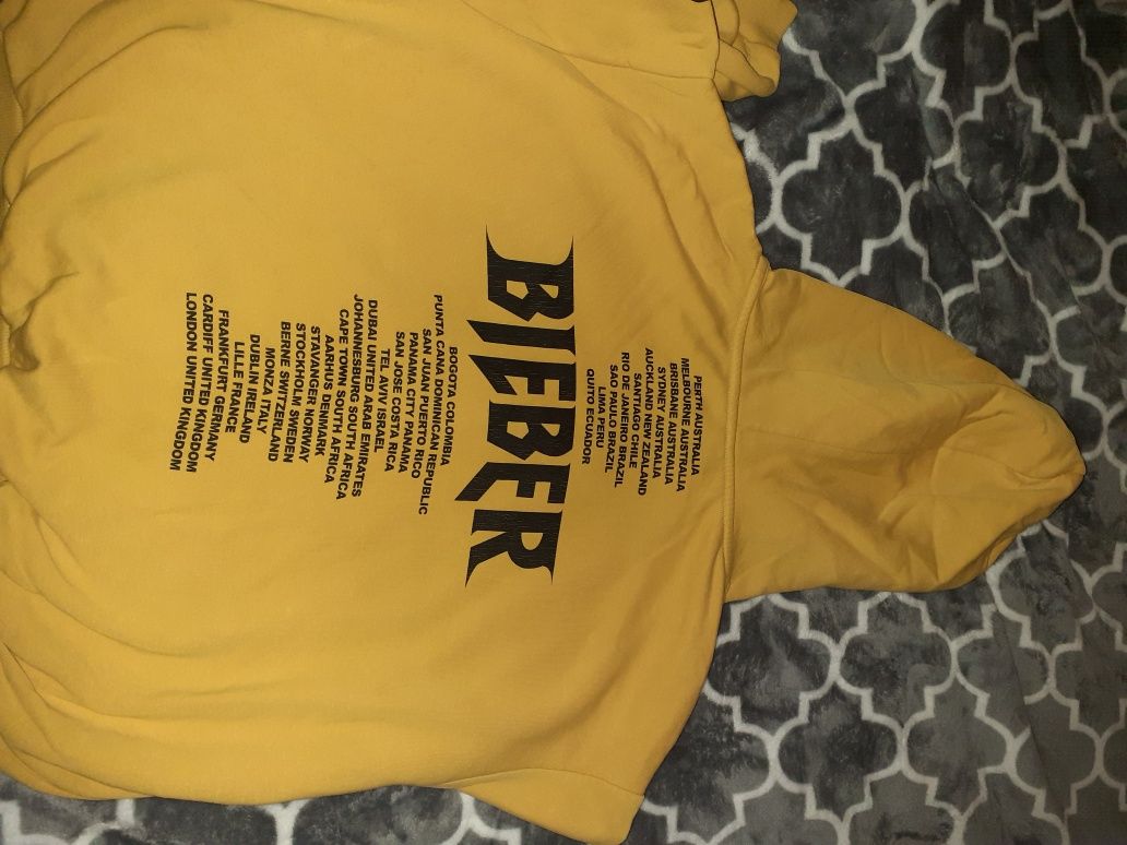 Bluza z napisami. Justin Bieber