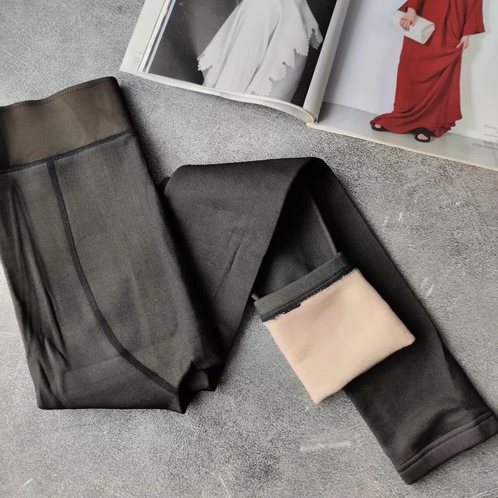 Жіночі теплі капронові лосіни на флісі, женские капроновие колготки