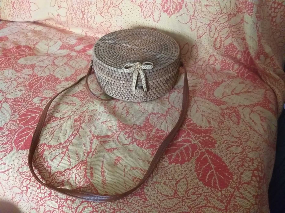 Сумка солом'яна ручної роботи