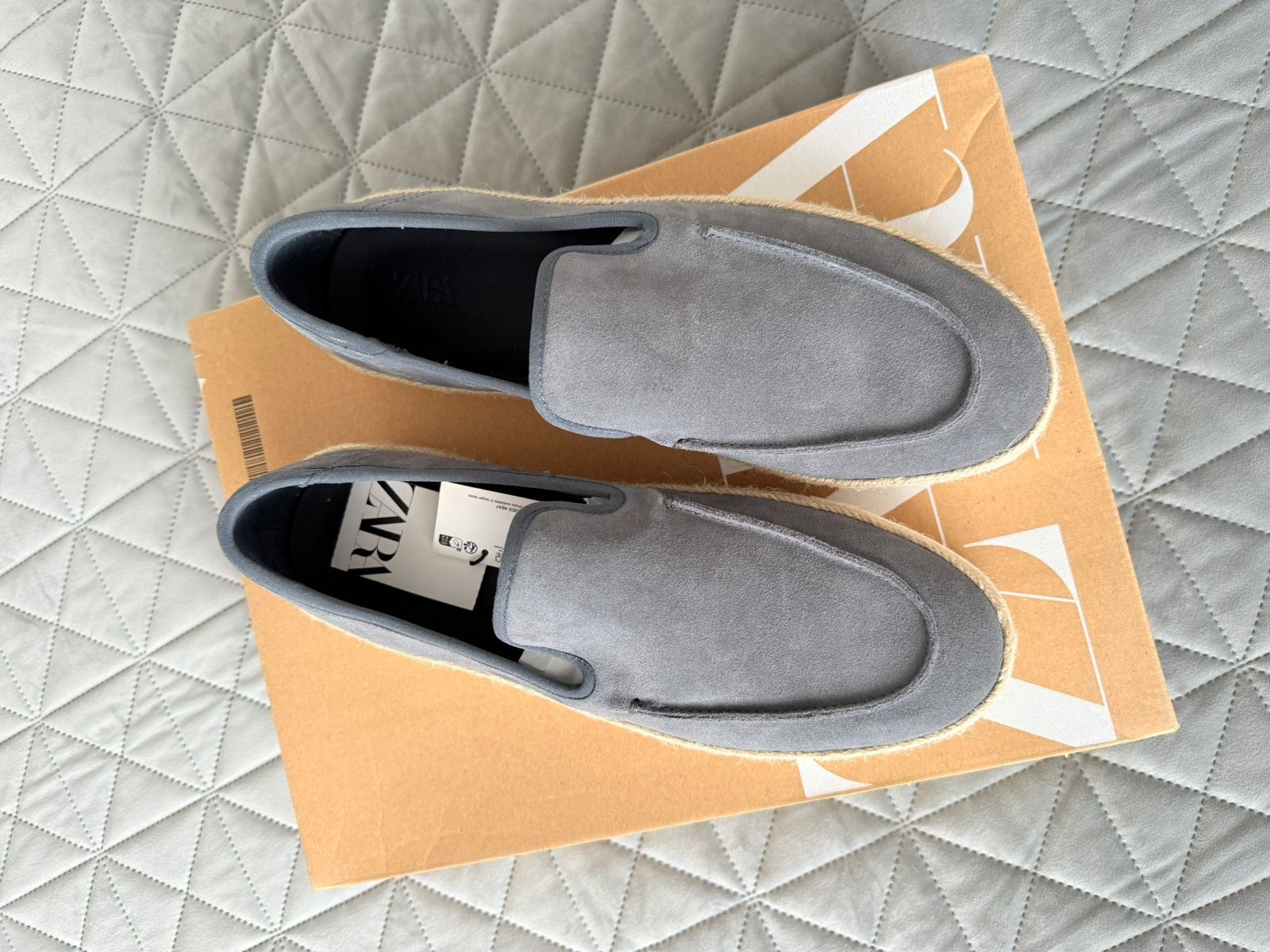 Сліпони, Лофери Zara чоловічі, 45 розмір