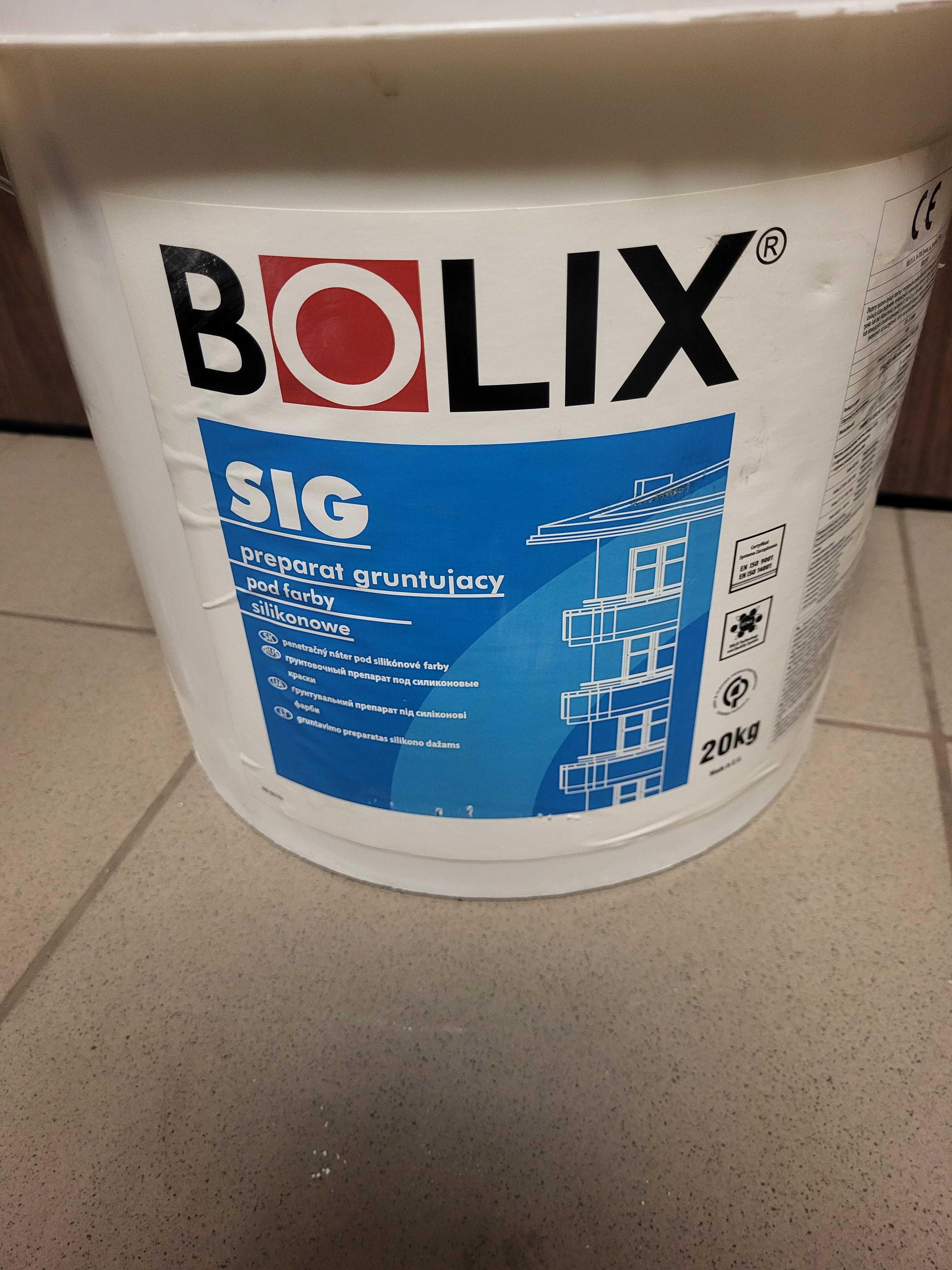 Grunt Preparat gruntujący Bolix SIG  bezbarwny  20kg