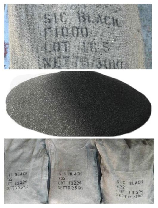 Карбид кремнію чорний SiC 54S F40 ,F90, F100,F360 ЗАК Запоріжжя