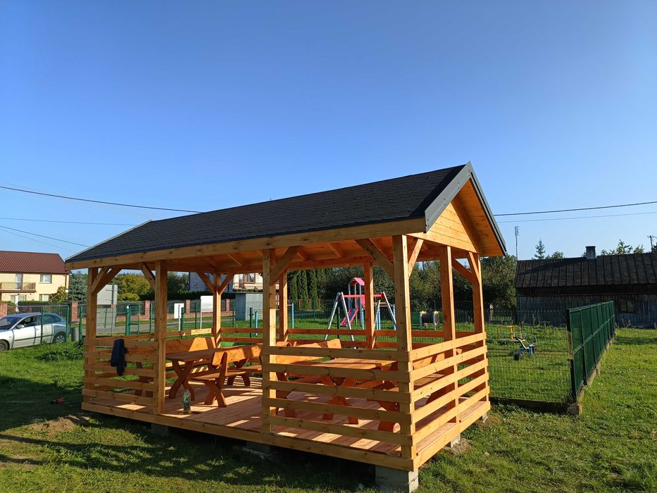 Nowoczesna altana , zadaszenie ,altanka klasyczna