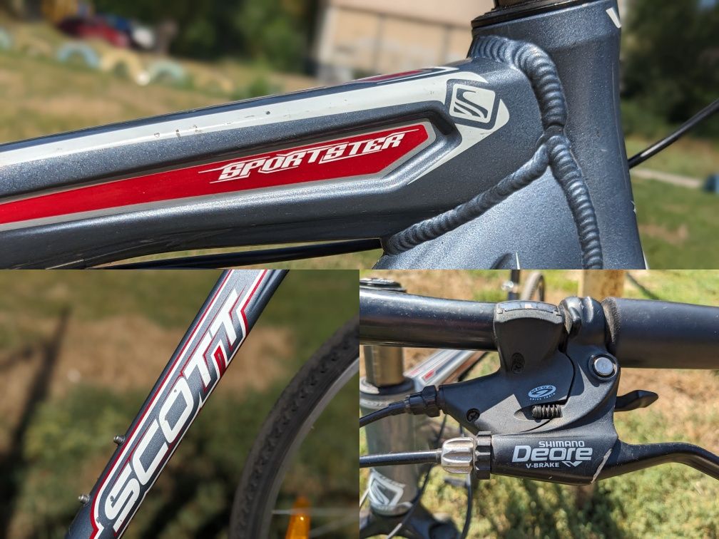 Велосипед Scott Sportster (Гибрид, 28", рама M, Shimano Deore LX)