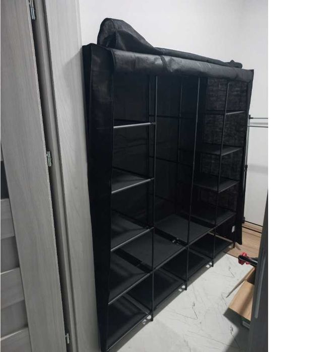 SZAFA MATERIAŁOWA garderoba tekstylna XXL na ubrania