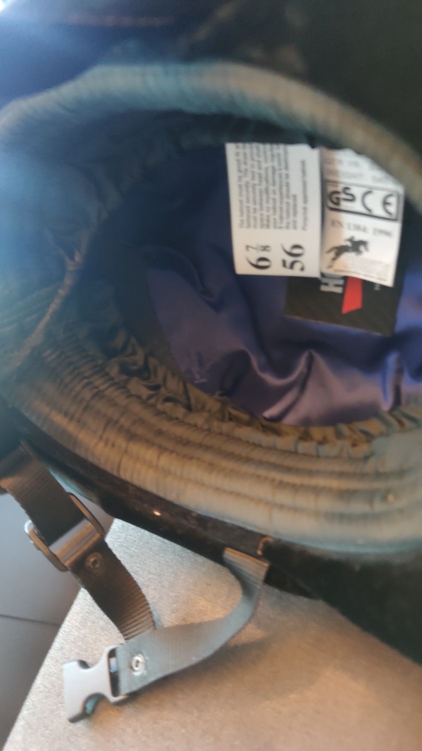 Toczek kask jeździecki horkagratis rekawice