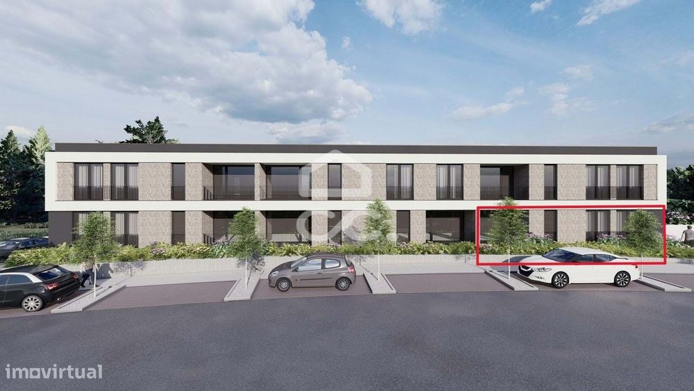 Apartamento T2 de luxo, com condomínio fechado, garagem e elevador em