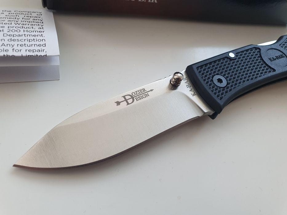 Складной нож Ka-Bar Dozier Folding Hunter 100% Оригінал!
