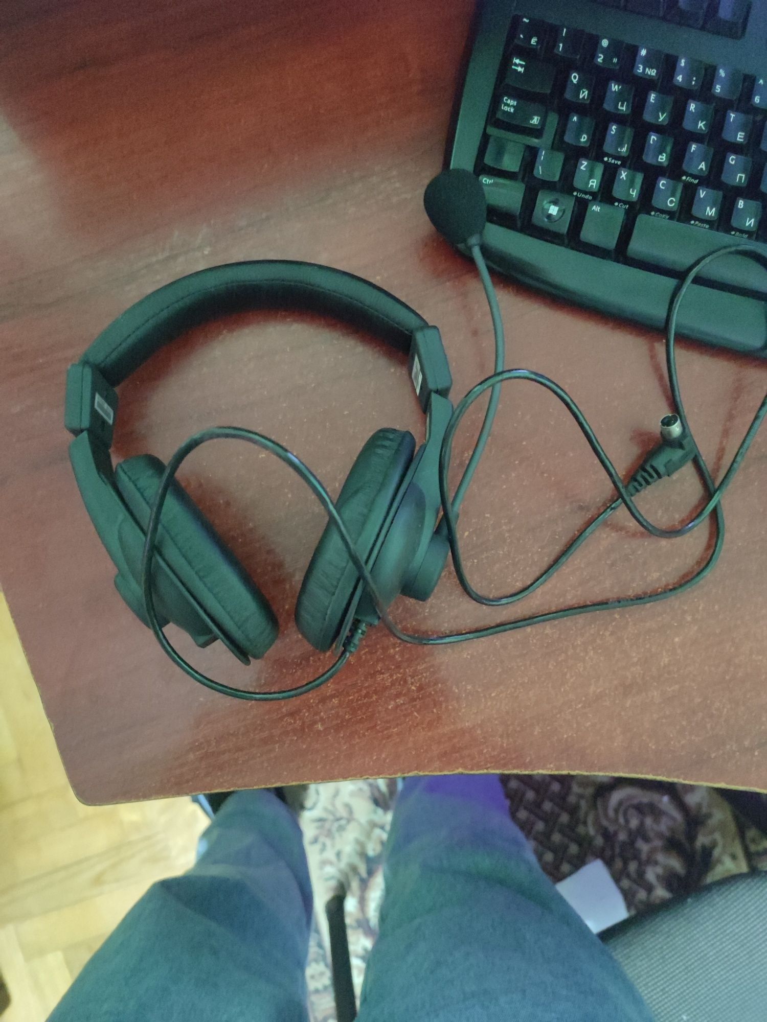 Навушники Clear-Com CZ11451 HS15D | Double-Ear Headset - Mini Connecto
