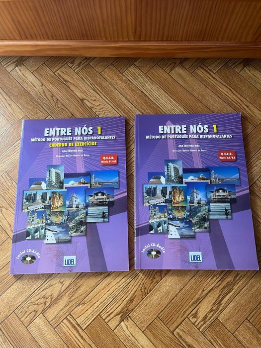 "Método de português para hispano falantes- Entre Nós 1" Manual e CE