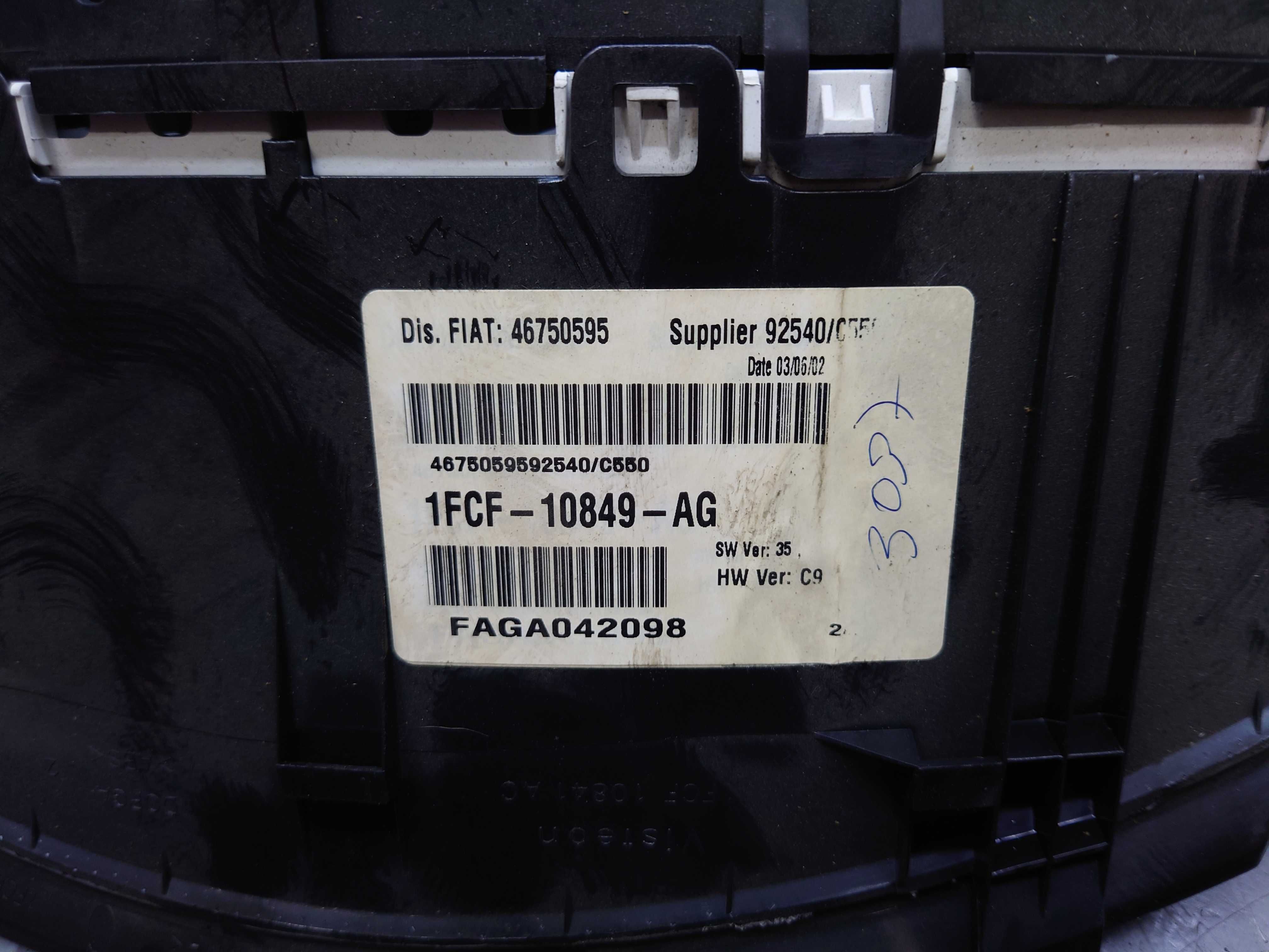 Fiat Stilo 1.6 B Zestaw Startowy Stacyjka Kluczyk Immo ECU BSI