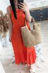 NOWA sukienka maxi Sinsay odkryte plecy rozmiar 42 XL