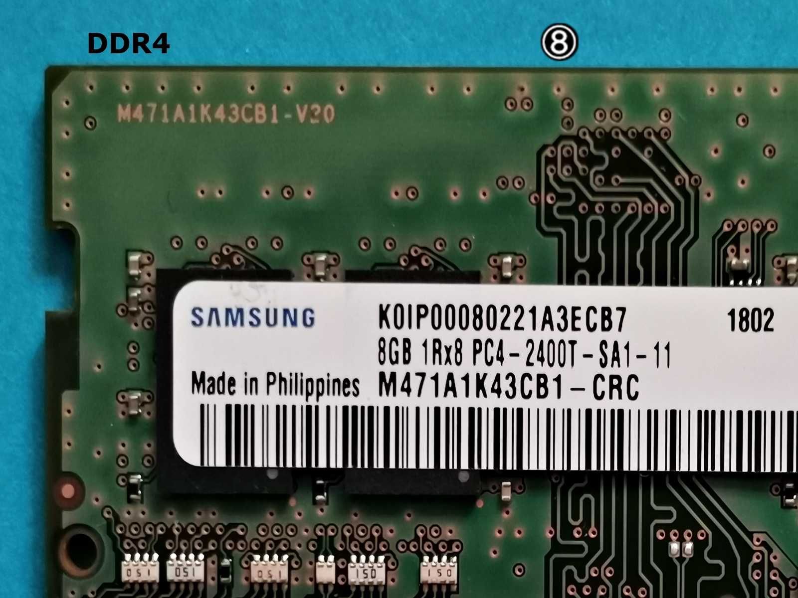 DDR4 8GB Samsung 2400T