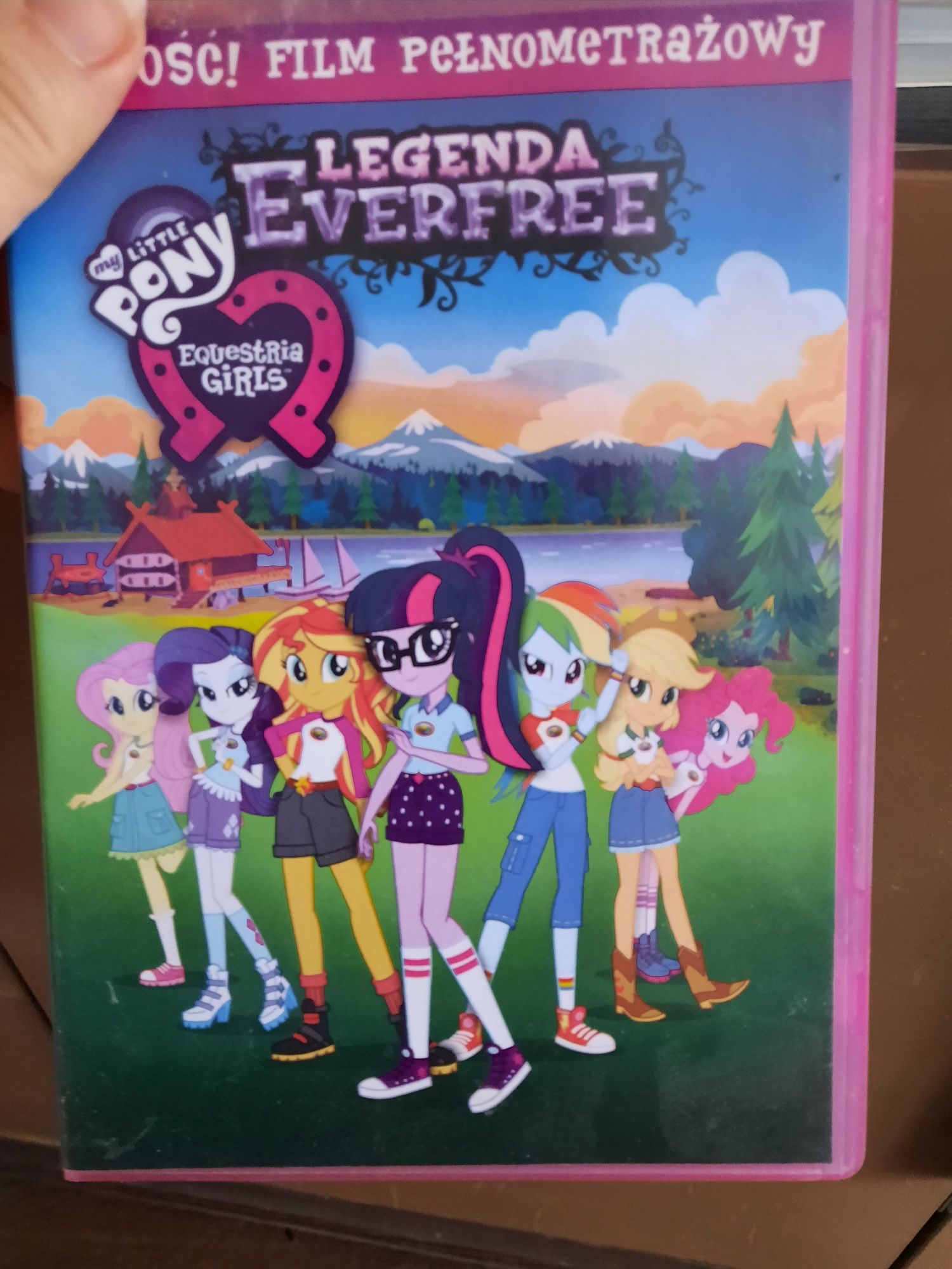 DVD My Little Pony Equestia Girls Legenda Evefree