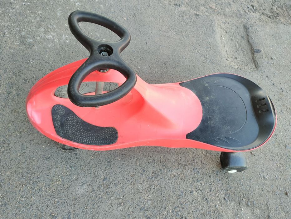 Twister car jeździk grawitacyjny czerwony