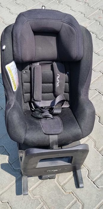 NUNA NORR obrotowy fotelik isofix 0-18 tyłem isofix bezwypadkowy