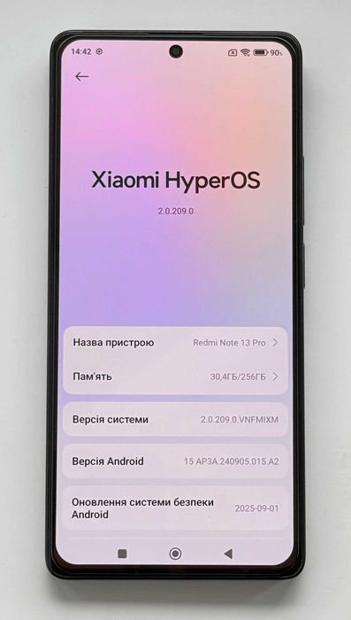 Xiaomi Redmi Note 13 Pro 8/256Gb, 200 МП, Amoled 120 Гц, 5000 мАг