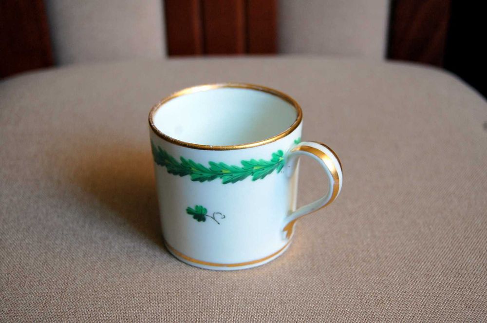 Wiedeńska Manufaktura  Augarten. Porcelanowa filiżanka z 1824 roku.