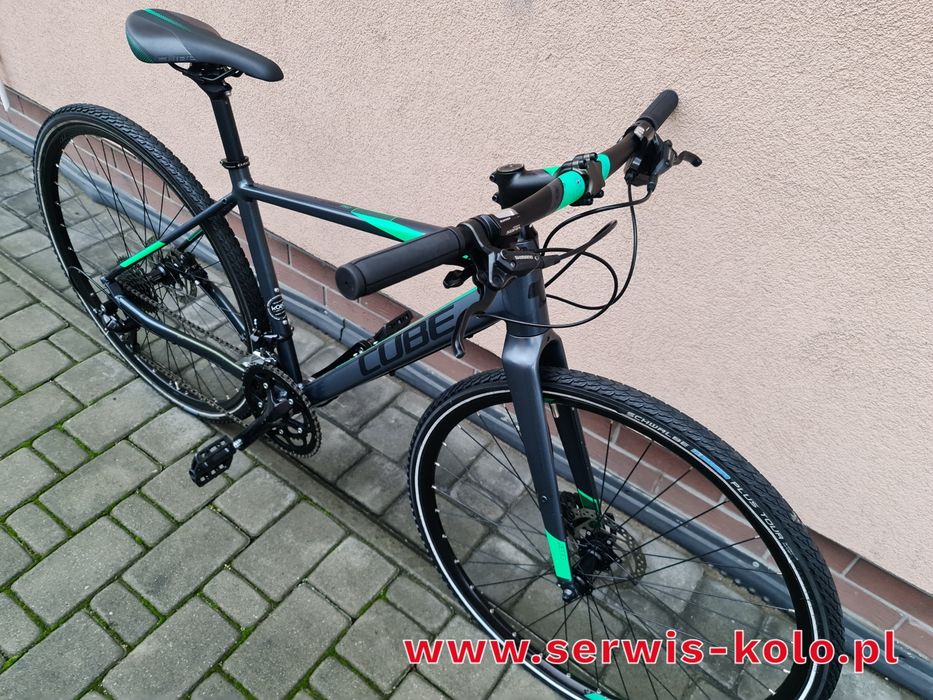 Rower męski crossowy CUBE koła 28 SHIMANO SORA aluminium rabat WYSYŁKA