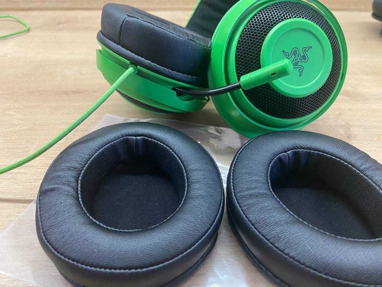 Амбушюры/ Подушки Razer Kraken Green Nari Tournament Kitty Edition