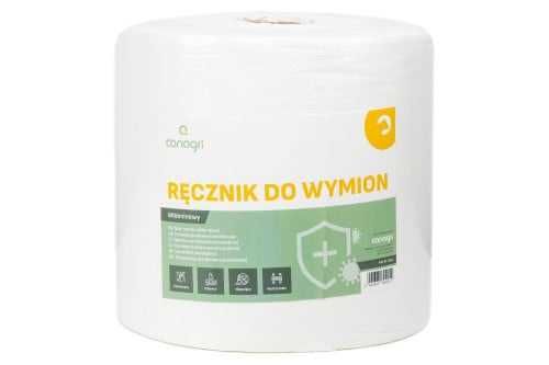 Włókninowy ręcznik do wymion, niepylący, 60 g/m2, 1800 g, 26 x 25 cm