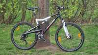 Rower Full suspension mtb enduro trail Rockrider 6.5