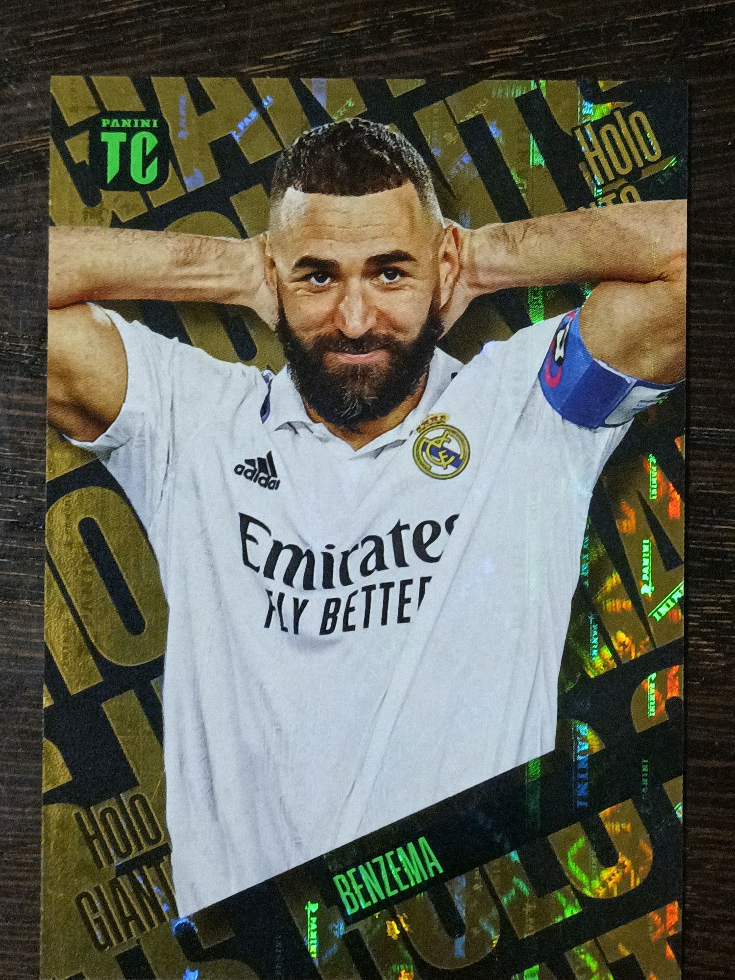 3 sztuki Benzema Panini Holo Giant Top Class