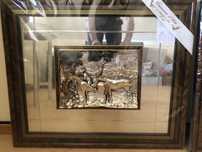 Quadro alto Relevo Vintage