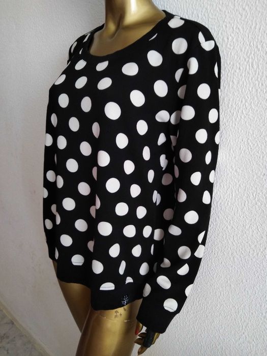 Camisola Padrão Bolas Brancas Styloid XL