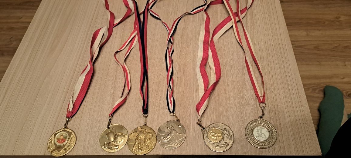 Medale sportowe.