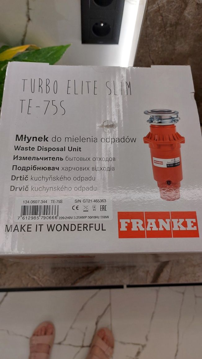 Młynek Franke Turbo Elite slim