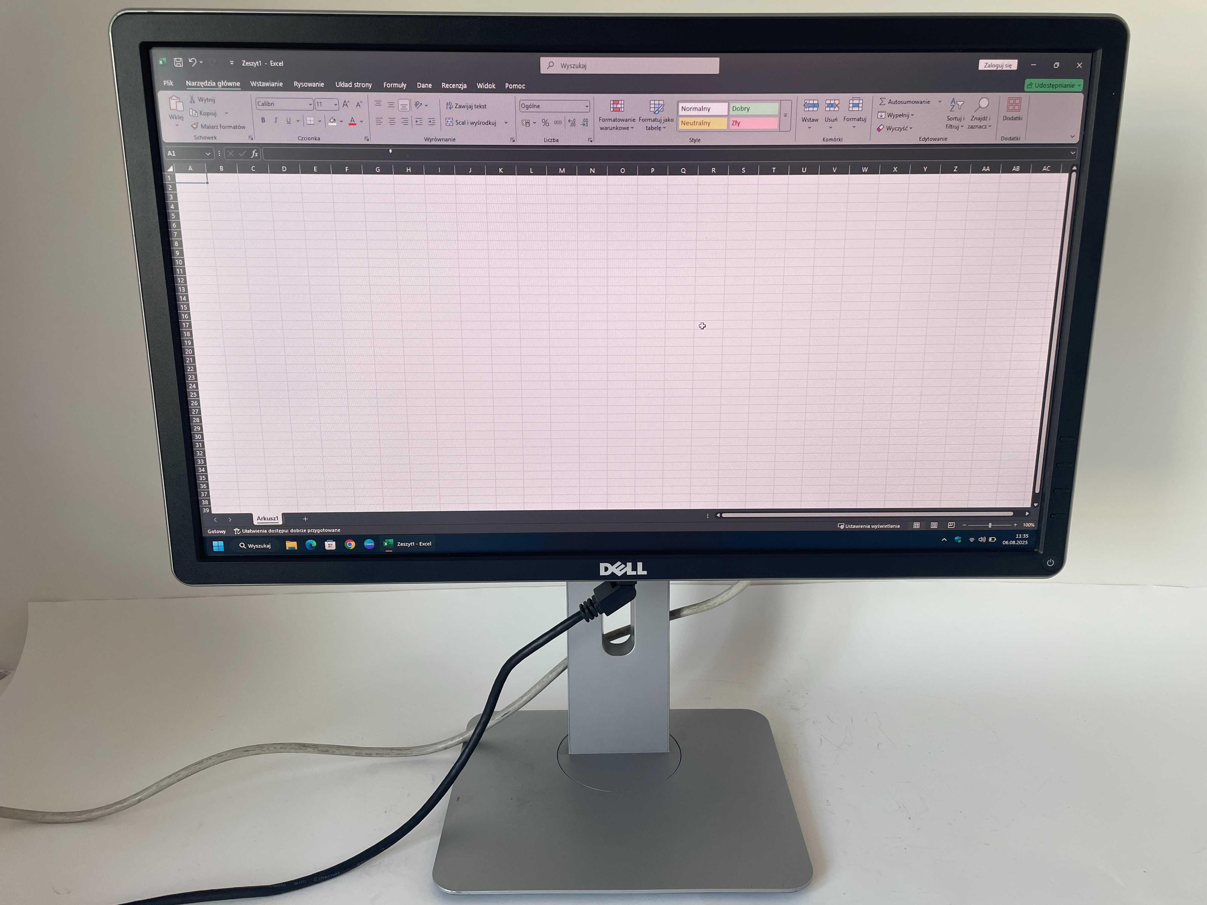 Monitor LCD 21,5" Dell P2214Hb DVI-D VGA DP USB 2.0 Full HD Obracany