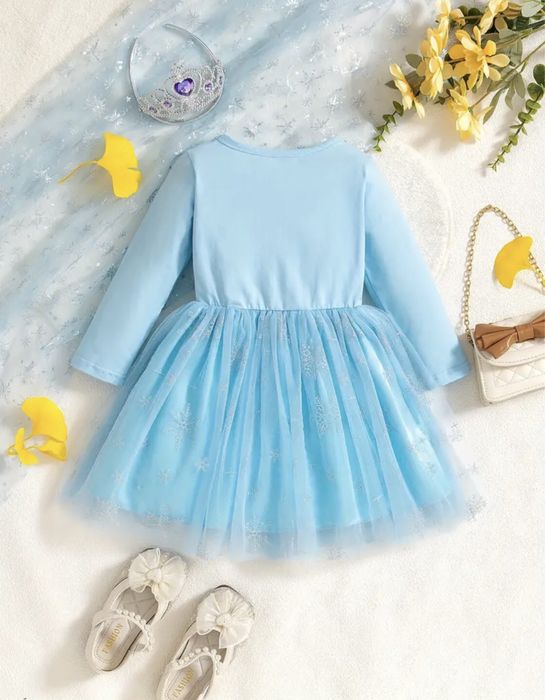 Святкова новорічна/різдвяна сукня для дівчинки 4-5 років, 98-110