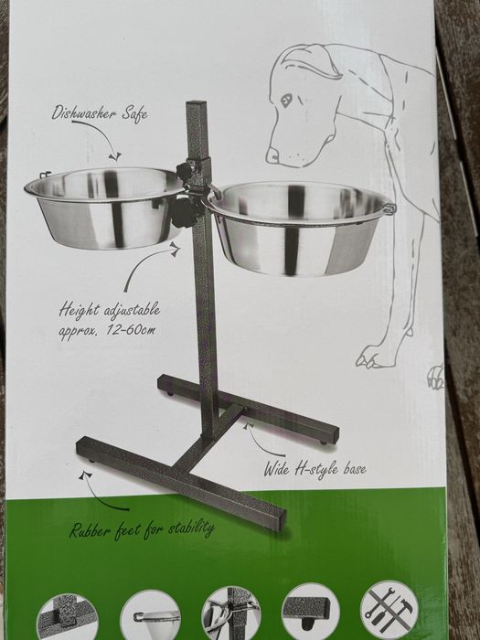 Suporte ajustavel para comedouro