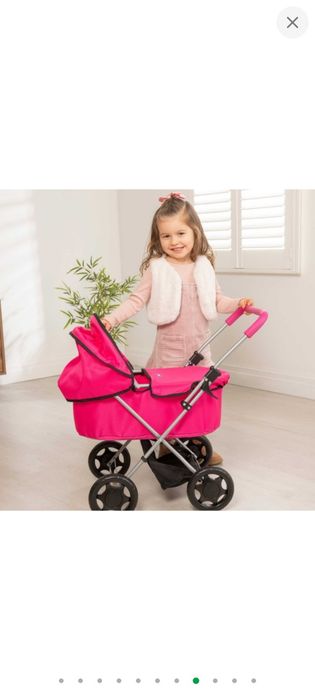Візок для ляльки Chicco Amore  Pram Рожева
