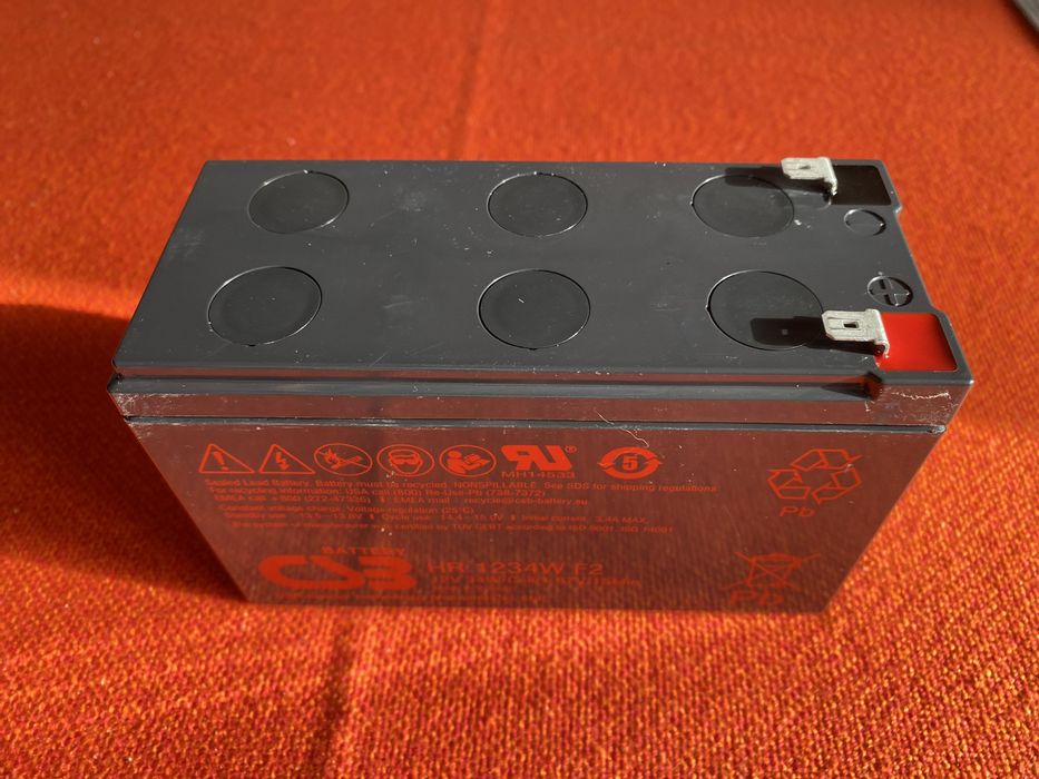 Акумулятор  CSB 12V 9AH (HR1234WF2)