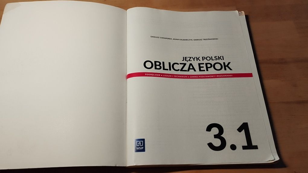 Podręcznik Oblicza Epok 3.1