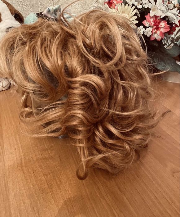 Парик шиньон натуральные волосы