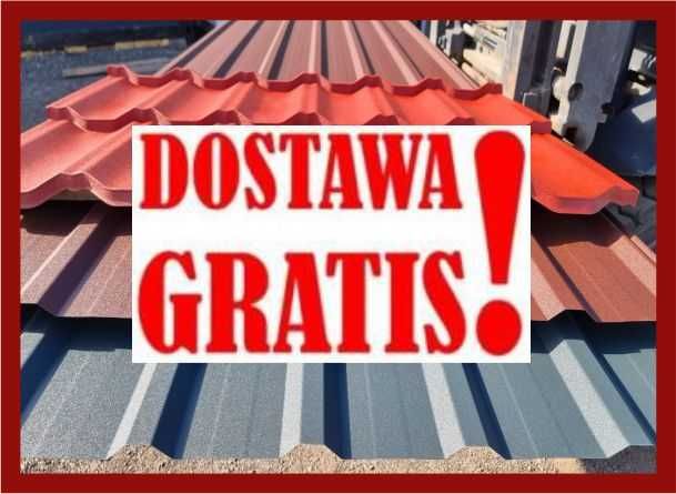 DOSTAWA GRATIS! Blacha Trapezowa NA WYMIAR czarny grafit brąz TANIO