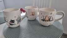 3x kubki kubek home&you motyw w koty