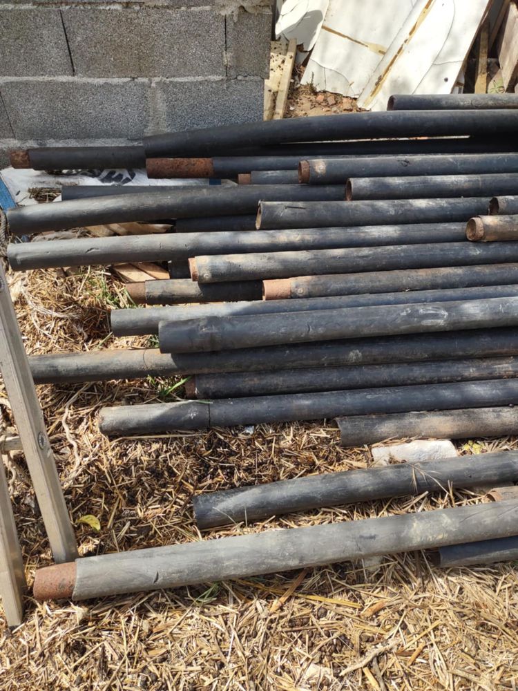 Tubos em ferro revestidos em Pvc