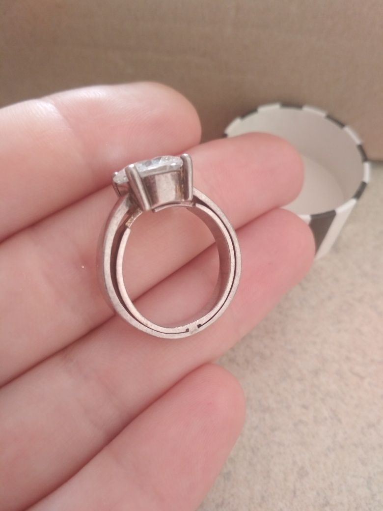 Кольцо серебряное Thomas Sabo c фианитом, 17-17,5 р