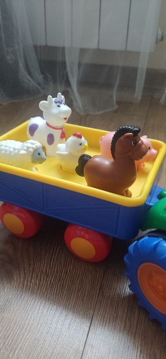 TRAKTOR  FARMER Zwierzęta DUMEL zabawka interaktywna