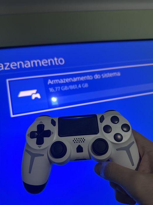 PlayStation 4 Slim 1tb + Comando Novo