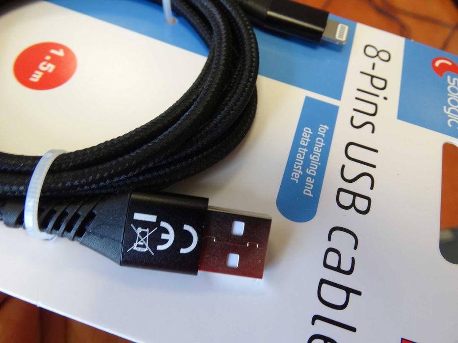 Kabel USB Apple Lightning Iphone iPad Pro 8 pin ładowanie długość 1,5m