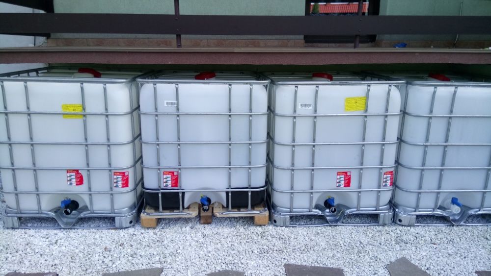 stan idealny Beczka na wodę deszczówkę zbiornik IBC mauser 600L  1000L