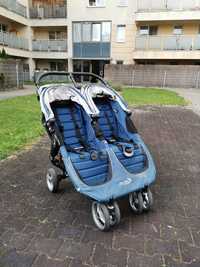 Podwójny wózek Baby Jogger City Mini Double + dodatki