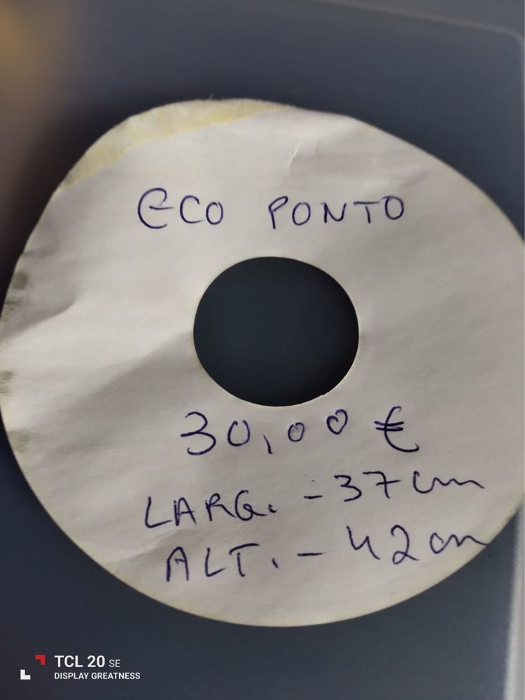 Ecoponto com pedal