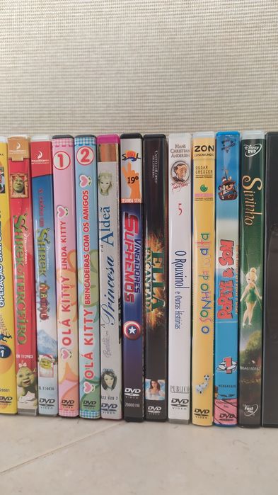 DVDs filmes criança